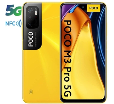 [122529] Xiaomi - Smartphone Pocophone M3 Pro - 5G - 6.6" FHD+ - 6/128GB - Amarillo