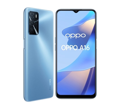 [121492] Oppo - Smartphone A16 - 6.52" - 720 x 1600  HD+ - 4/64GB - 4G - Azul