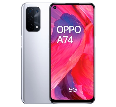 [121363] Oppo - Smartphone A74 - 5G - 6.49" FHD+ - 6/128GB - Plata