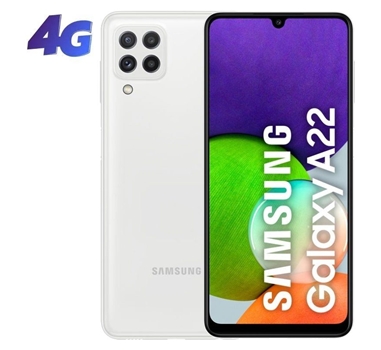 [121216] Samsung - Smartphone Galaxy A22 - 6.4" - 4/64GB - NFC - 4G - Blanco