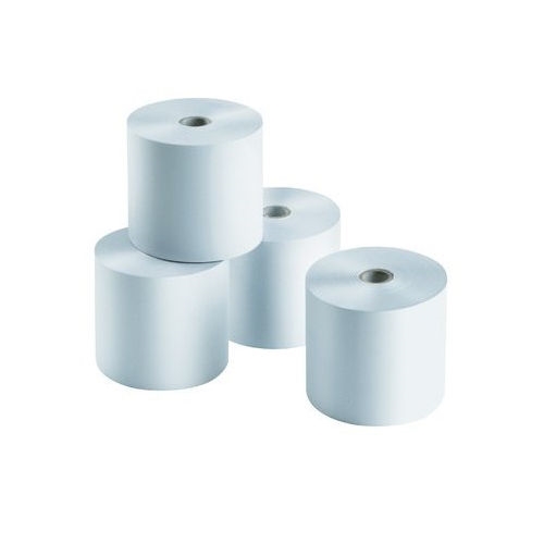 [76838] PAPEL ELECTRA BLANCO 75X65 MM- PAQUTE 10 ROLLOS - (Caja completa 8 paquetes)