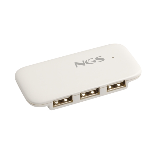 [81744] NGS IHUB4 - Hub de 4 puertos USB 2.0 - Blanco