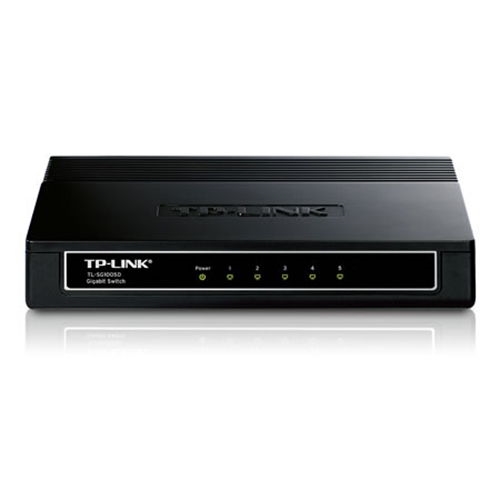 [82527] TPLINK - Switch 5P 10/100/1000 Mbps TPLink TL-SG1005D - Carcasa plástico