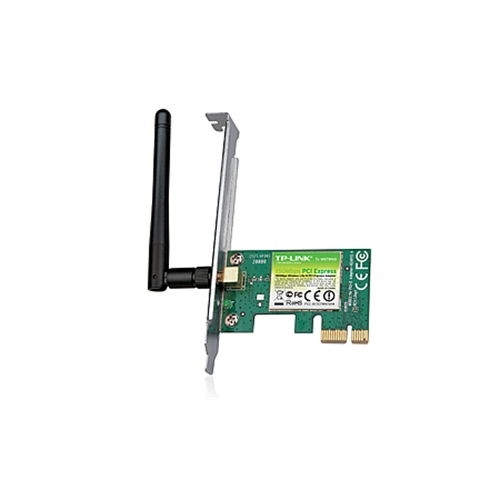 [84740] TPLINK TL-WN781ND - Adaptador de red - PCI-e - Wireless Atheros Lite 150 N 802.11n/g/b antena desmontable - incluye chapa Low Profile