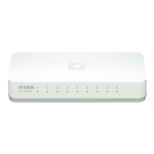 [91634] D-Link GO-SW-8E - Switch - 8 puertos 10/100 - sobremesa - mini