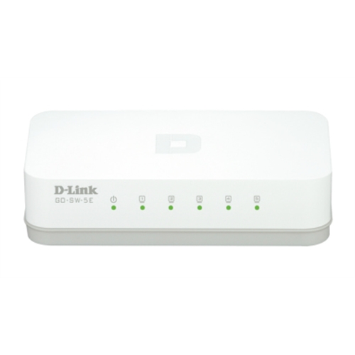 [91633] D-Link GO-SW-5E - Switch - 5 puertos 10/100 - sobremesa - mini