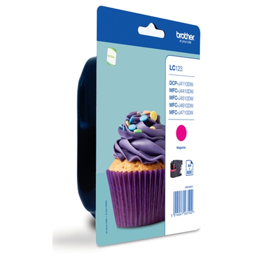 [91743] BROTHER CARTUCHO MAGENTA 600 PÁGINAS BLISTER SIN ALARMA MFC/J4510DW/J4410DW DCP-/J4110DW