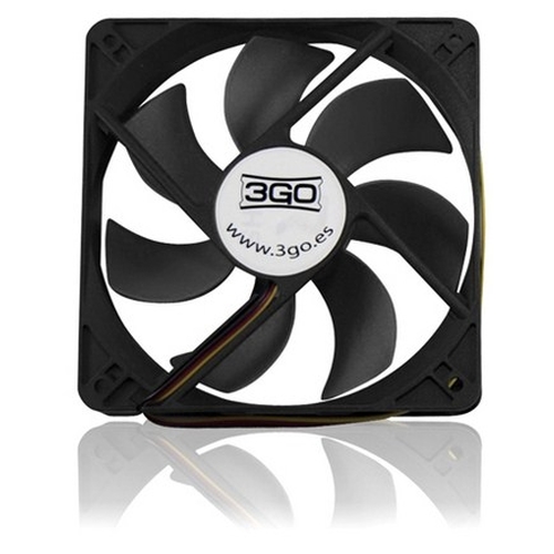 [91499] 3go FAN8BK - Ventilador 8cm negro retail