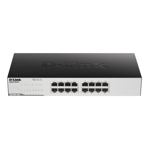 [95479] D-Link GO-SW-16G - Switch - 16 puertos 10/100/1000 - sobremesa