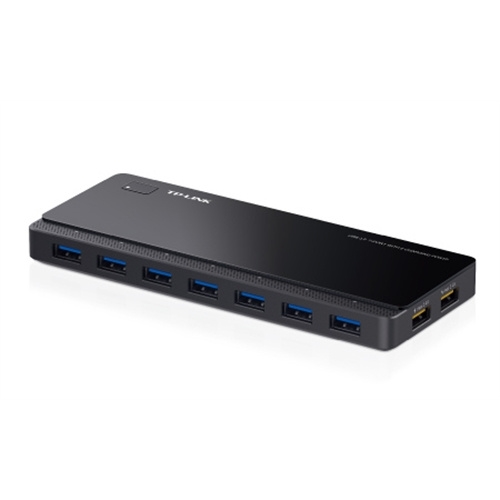 [97145] TPLINK UH720 - Hub USB 3.0 - 7 puertos + 2 puertos de carga 2,4A - Cable 1m - Alimentador