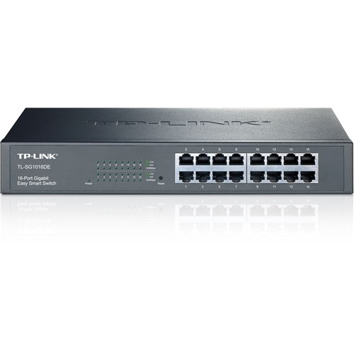 [97172] TPLINK TL-SG1016DE - Switch Gestión Fácil - 16 puertos Gigabit RJ45