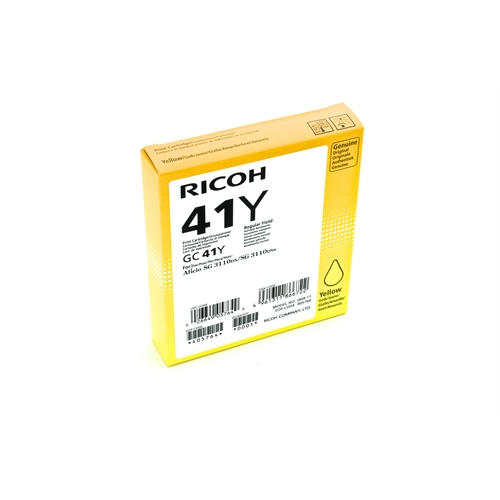 [101601] RICOH CARTUCHO AMARILLO GC-41Y 2.200PAG. Alta capacidad
