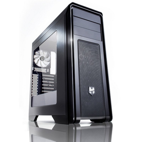 [102838] Nox Hummer ZX - Caja semitorre ATX - Negra - USB 3.0 - Sin fuente