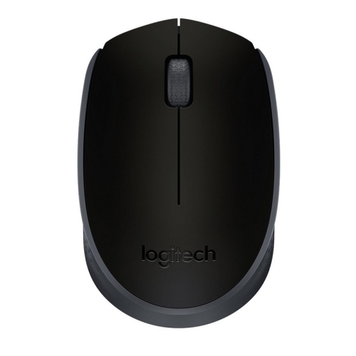 [102963] Logitech M171 - Ratón - óptico - 3 botones - inalámbrico - 2.4 GHz - receptor inalámbrico USB - Negro