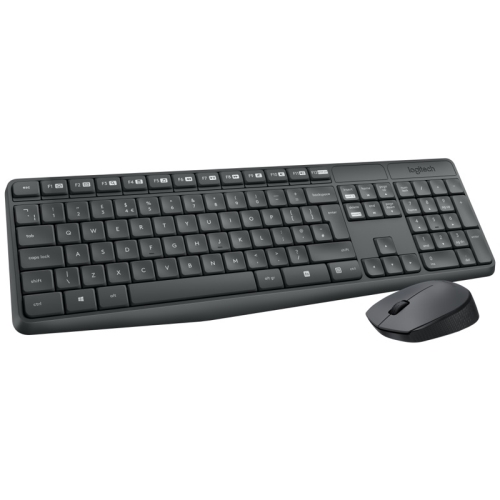 [103428] Logitech Wireless Combo MK235 - Juego de teclado y ratón - inalámbrico - 2.4 Ghz
