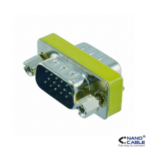 [105108] Nanocable - Adaptador VGA a VGA - conexión HDB15/M a HDB15/M