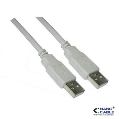 [106652] Nanocable - Cable USB 2.0 tipo A/M-A/M 1m