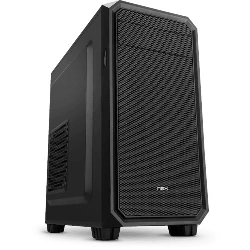 [107060] Nox Coolbay MX2 - Caja microATX - Negra - Lector de tarjetas