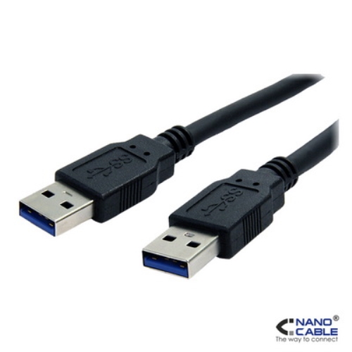 [106695] Nanocable - Cable USB 3.0 de 2,0m A/M - A/M negro
