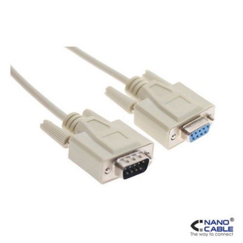 [106712] Nanocable - Cable Serie Null Modem DB9M/H - DB9/H 3,0m