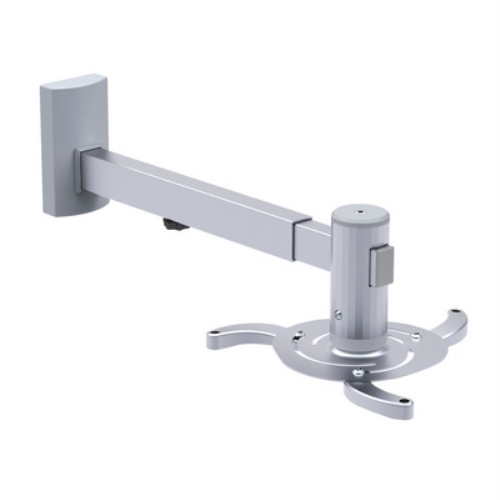 [106546] TooQ - Soporte de pared para proyector PJ4015WTN–B - giratorio, inclinable - Plata