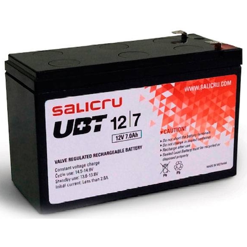 [106916] Salicru - Bateria UBT 12/7 para SAI 7AH 12V