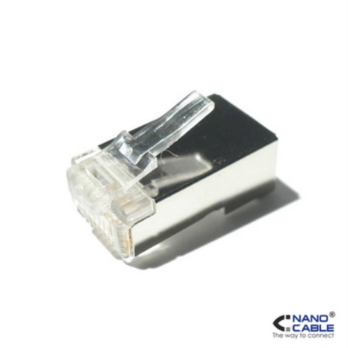 [106860] Nanocable - Bolsa 10 conectores RJ45 Cat.6 FTP