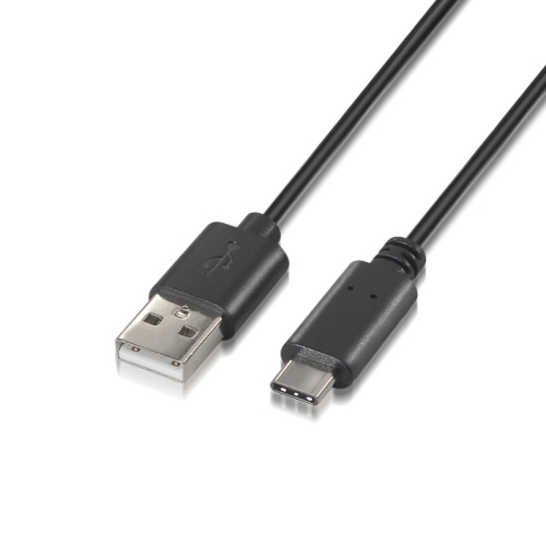 [107830] Nanocable - Cable USB 2.0 3A Tipo USB-C/M-A/M 2M Negro