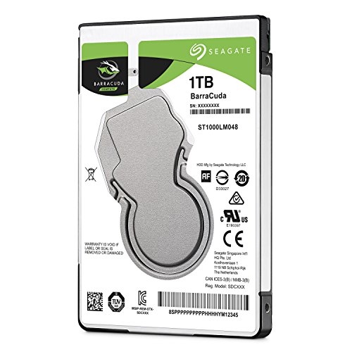 [107982] Seagate Guardian BarraCuda ST1000LM048 - disco duro - 1 TB - SATA 6Gb/s - 2.5" - 5400 rpm - búfer: 128 MB