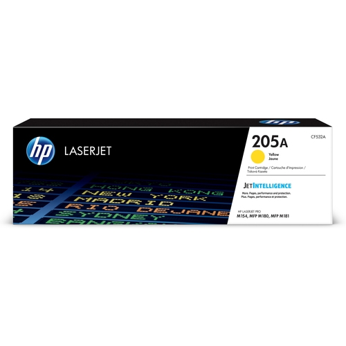 [109309] HP Toner Amarillo LaserJet M180n,M181fw 205A