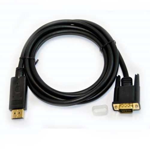 [109714] OEM - Cable Displayport/M a VGA/M - 5 metros - 1080p - Negro