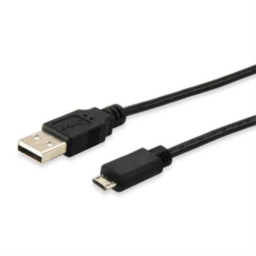 [110183] Equip - Cable USB 2.0 a MicroUSB - USB/A a USB/Micro/B - 1,0m - Negro