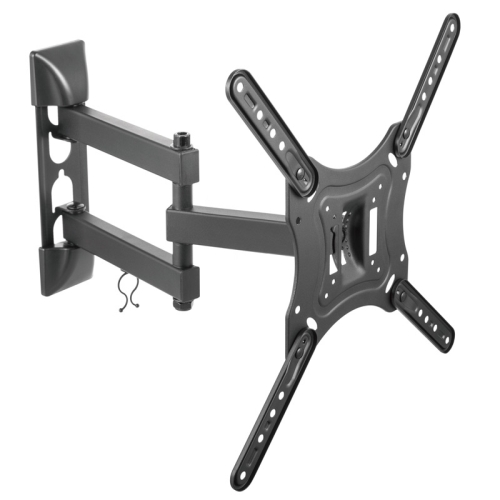 [110590] TooQ - Soporte TV/Monitor de pared LP6055TN-B - Giratorio e inclinable - 23 a 55" - 3 pivotes - Negro