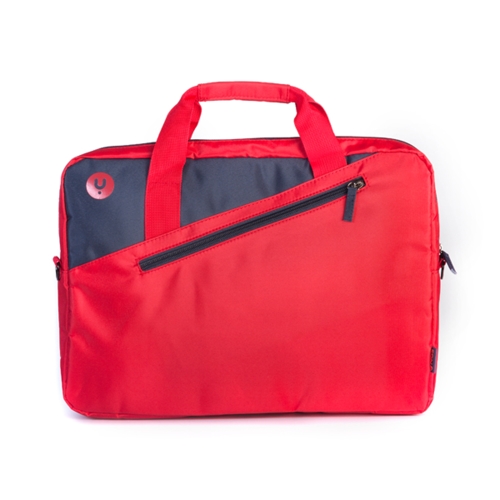 [110602] NGS Monray - Maletin Portatil Ginger Red - Hasta 15.6" - Acolchado - Bolsillo exterior - Rojo