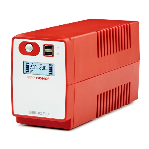 [111393] Salicru - SAI SPS SOHO+ 650VA/360W In-Line - 2xUSB - LCD - NUEVA REVISIÓN