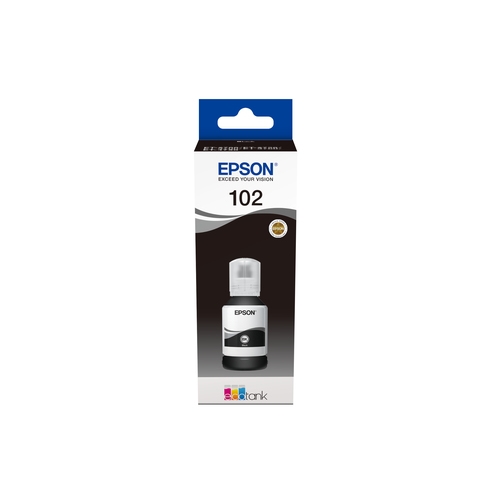 [111299] EPSON 102 EcoTank Black ink bottle ET-2700/ ET-2750/ET-3700 /ET-3750 /ET4750