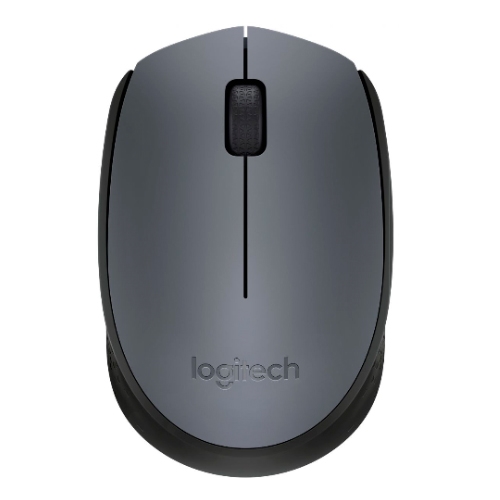 [111321] Logitech - Raton M170 - Inalambrico - USB - 1000 dpis - Color Gris