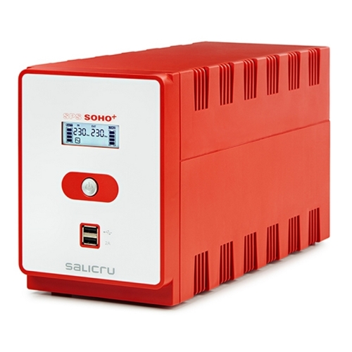 [111396] Salicru - SAI SPS SOHO+ 1600VA/960W In-Line - 2xUSB - LCD - NUEVA REVISIÓN