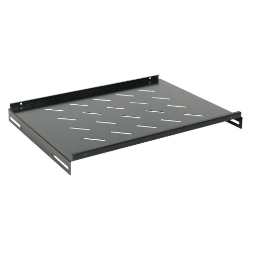 [111736] Phasak - Bandeja fija 1U para rack 800mm exterior de fondo - negra