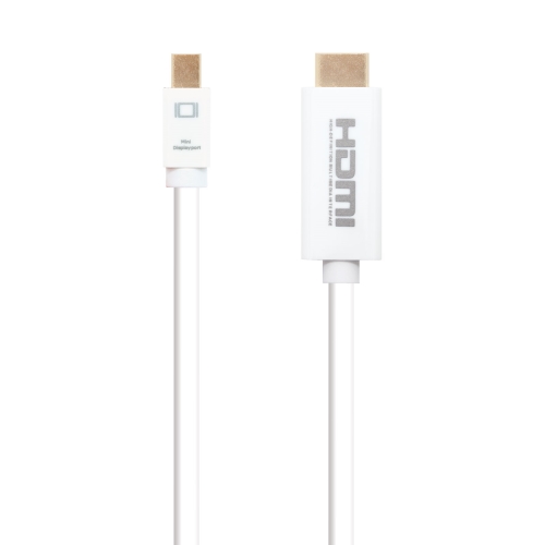 [112653] Nanocable - Cable Mini DisplayPort/M a HDMI/M - Blanco - Longitud 2.0 m