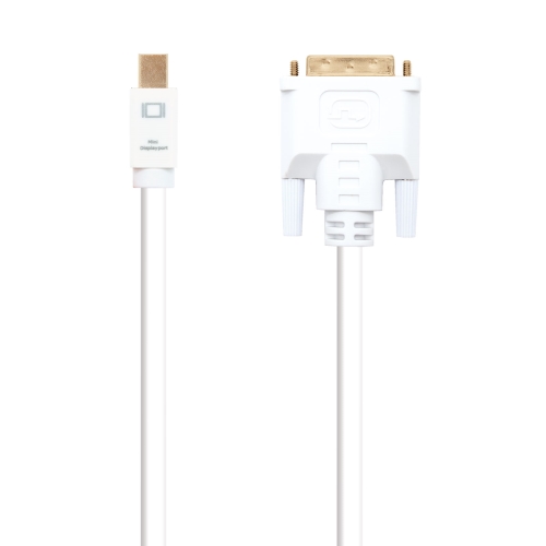 [112663] Nanocable - Cable Mini DisplayPort/M a DVI/M - Blanco - Longitud 2.0 m