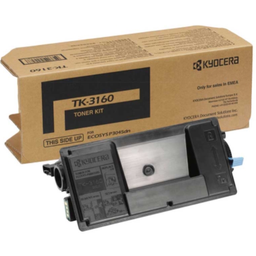 [113374] KYOCERA ECOSYS P3045 TONER NEGRO TK3160 12.500 PAGINAS
