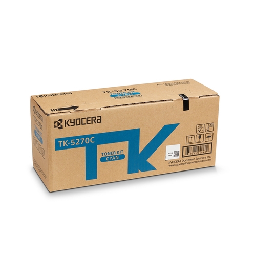 [114339] Kyocera Tóner cian 6.000 páginas TK-5270C (1T02TVCNL0)