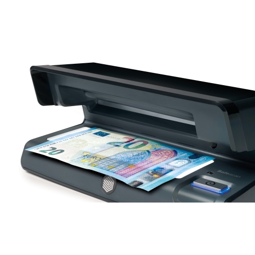 [114198] SAFESCAN 70 - DETECTOR DE BILLETES FALSOS UV MAS POTENTE, MARCA DE AGUA Y MICROIMPRESION, VERIFICAION MANUAL