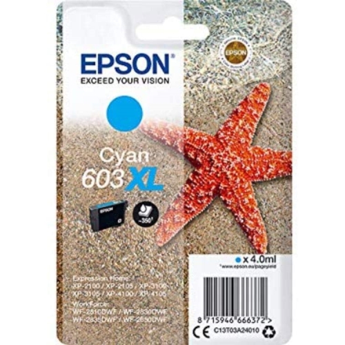 [115476] EPSON cartucho 603XL cian - Estrella de mar