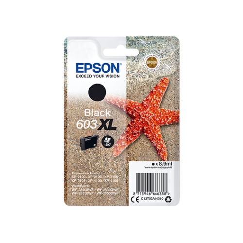 [115474] EPSON cartucho 603XL negro - Estrella de mar