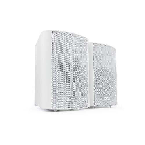 [115218] Tooq - Altavoces autoamplificados de pared - TQOWS-01W - BLANCOS