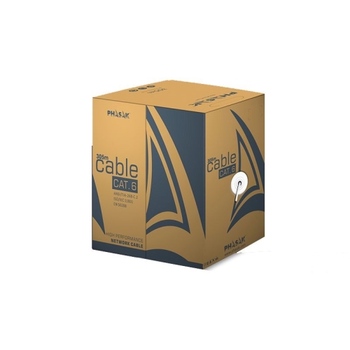 [115814] Phasak - Bobina de cable FTP Cat. 6 CCA sólido LSZH AWG23 305m