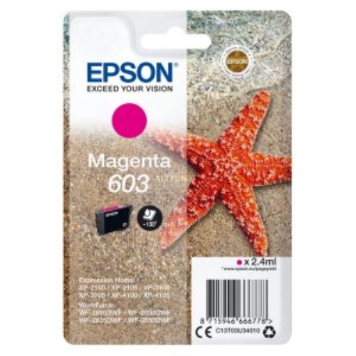 [116713] EPSON CARTUCHO MAGENTA EPSON 603 - ESTRELLA MAR