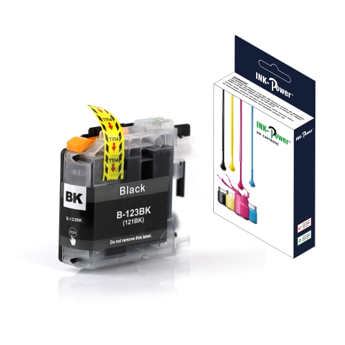 [117632] INK-POWER CARTUCHO COMP. BROTHER LC121XL/LC123XL NEGRO LC121BK/LC123BK 20 ML